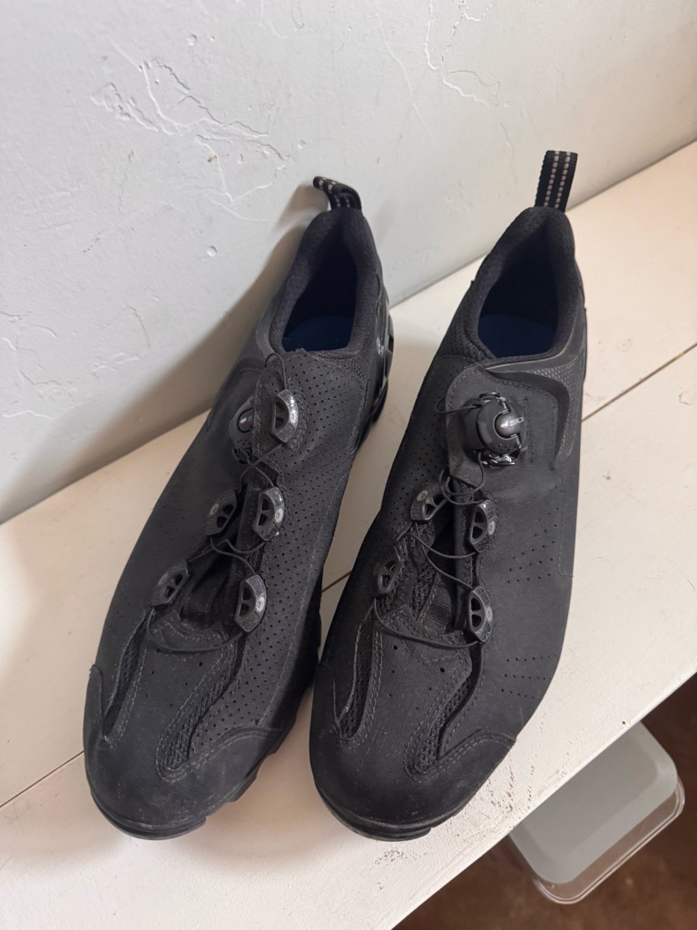 Men’s Sidi Bike Shoes. Boa laces. Size 45.